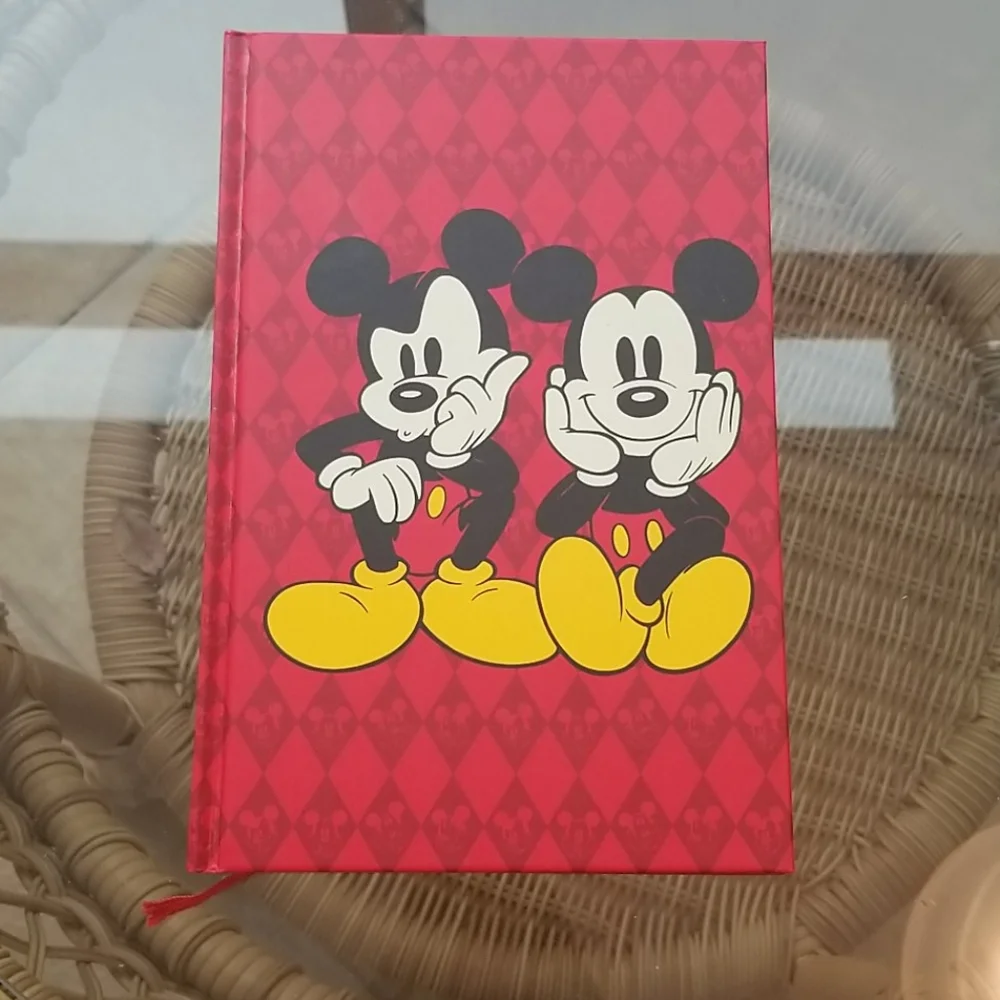 Disney  Vintage Mickey journal with bookmark